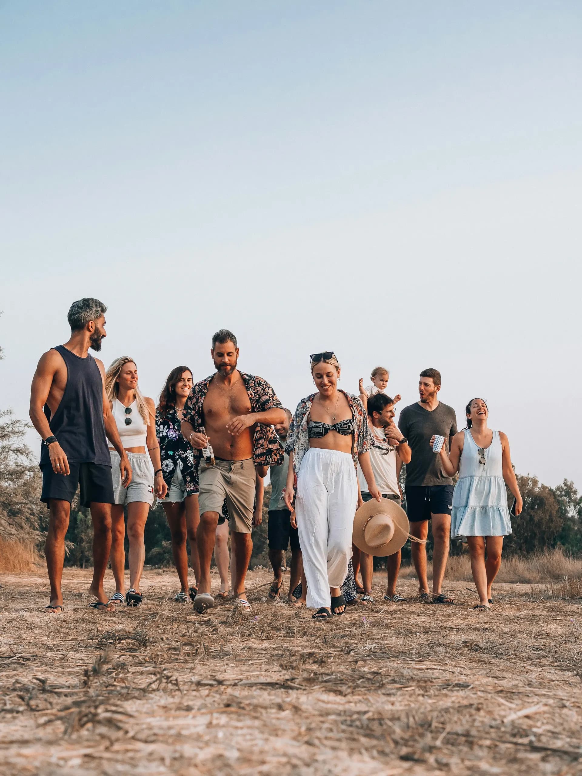 Creators on a yacht group trip