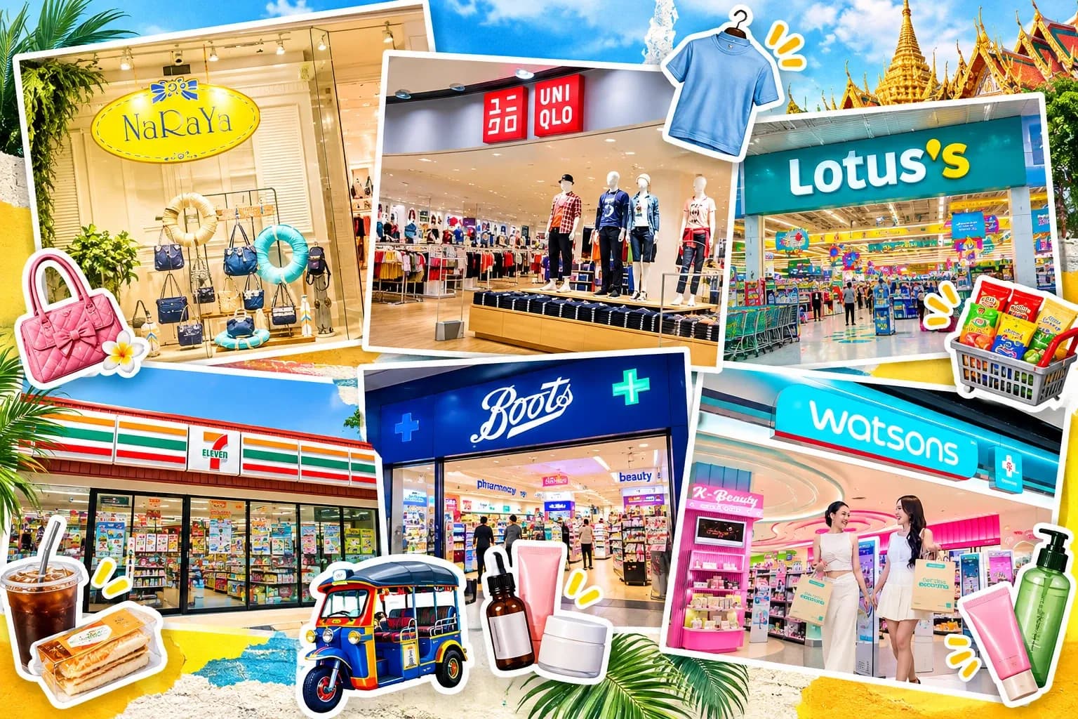 7 Best Shops in Thailand for Tourists: Shopping for Beauty, Fashion, Snacks & Souvenirs