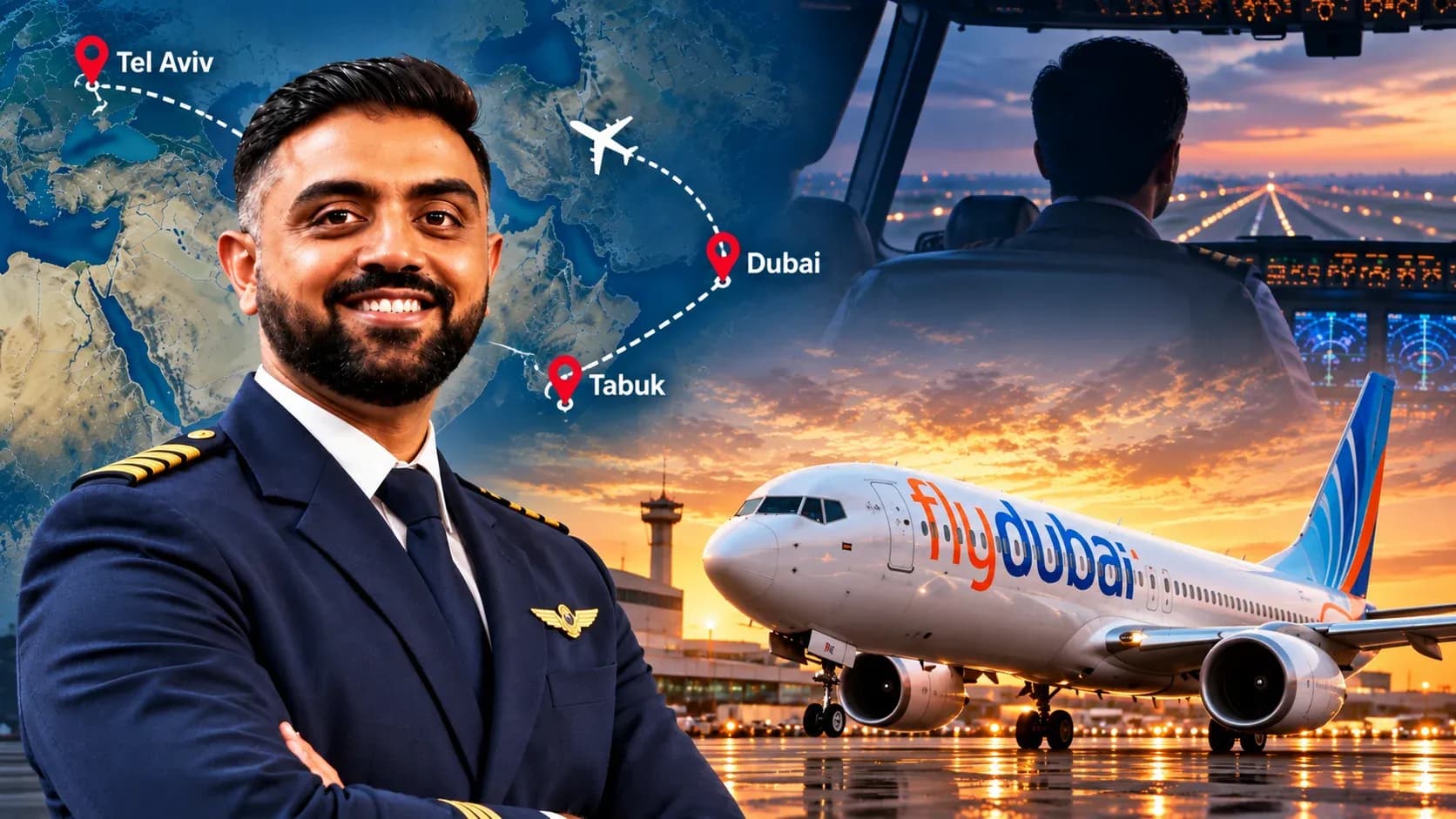 Indian Pilot Smit Machchhar Hailed as Hero After Flydubai Flight FZ1073 Incident
