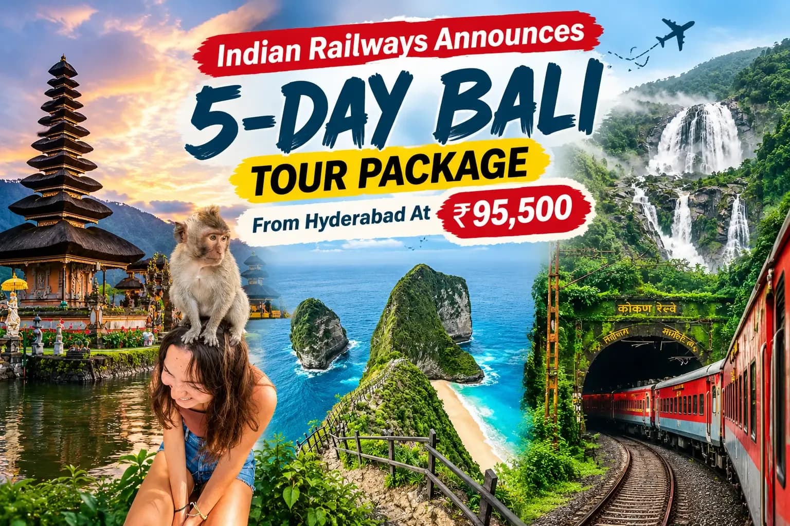 Indian Railways Announces 5-Day Bali Tour Package From Hyderabad At ₹95,500