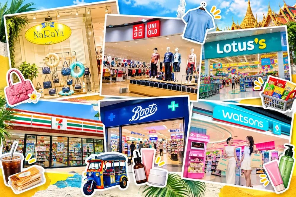 7 Best Shops in Thailand for Tourists: Shopping for Beauty, Fashion, Snacks & Souvenirs