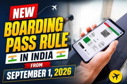 New Boarding Pass Rule in India From September 1, 2026: No More Immigration Stamp for International Flights